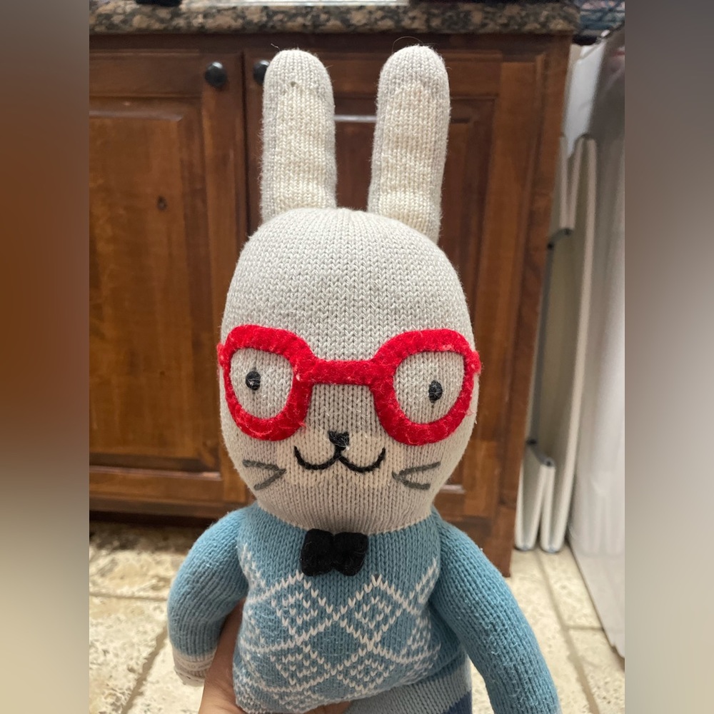 Cuddles + kind Benedict the Bunny doll 20”